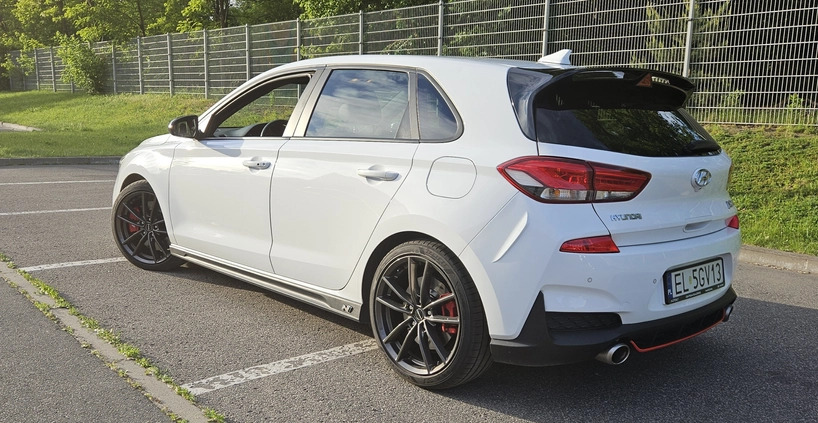 Hyundai i30 N cena 115000 przebieg: 60258, rok produkcji 2019 z Łódź małe 79